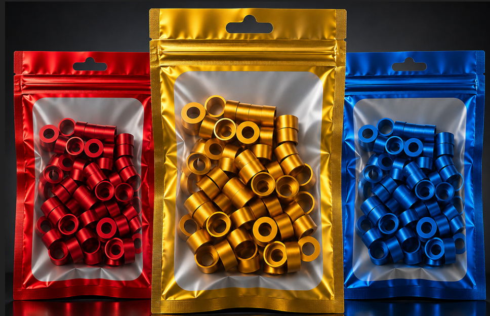 PowerPlus Engine Washer Kit - Anodized (Aluminum)