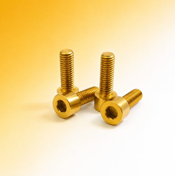 Riser Clamp Bolts – Anodized (Titanium) (4 pcs)