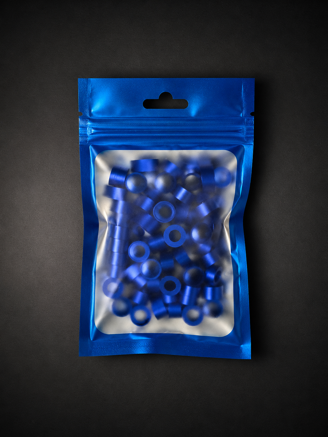 PowerPlus Engine Washer Set (Anodized Aluminum - Blue) – Washers Only