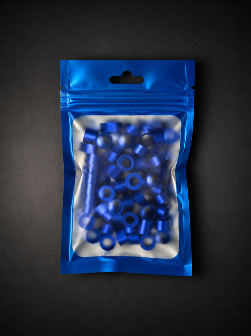 PowerPlus Engine Washer Set (Anodized Aluminum - Blue) – Washers Only