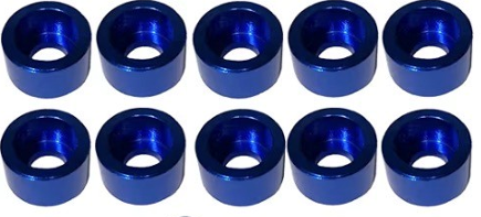 PowerPlus Engine Washer Set (Anodized Aluminum - Blue) – Washers Only