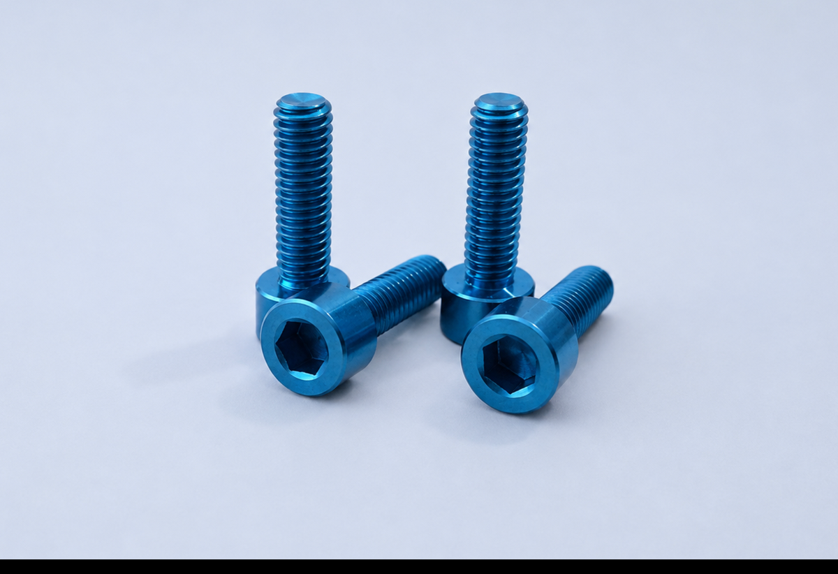 Perch Clamp Bolts - Anodized (Titanium) (4 pcs)