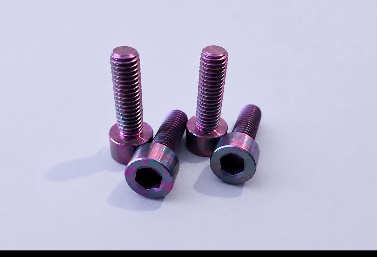 Perch Clamp Bolts - Anodized (Titanium) (4 pcs)