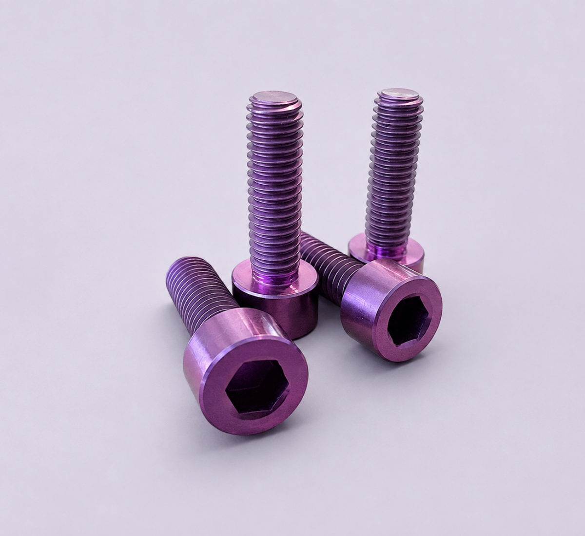 Perch Clamp Bolts - Anodized (Titanium) (4 pcs)