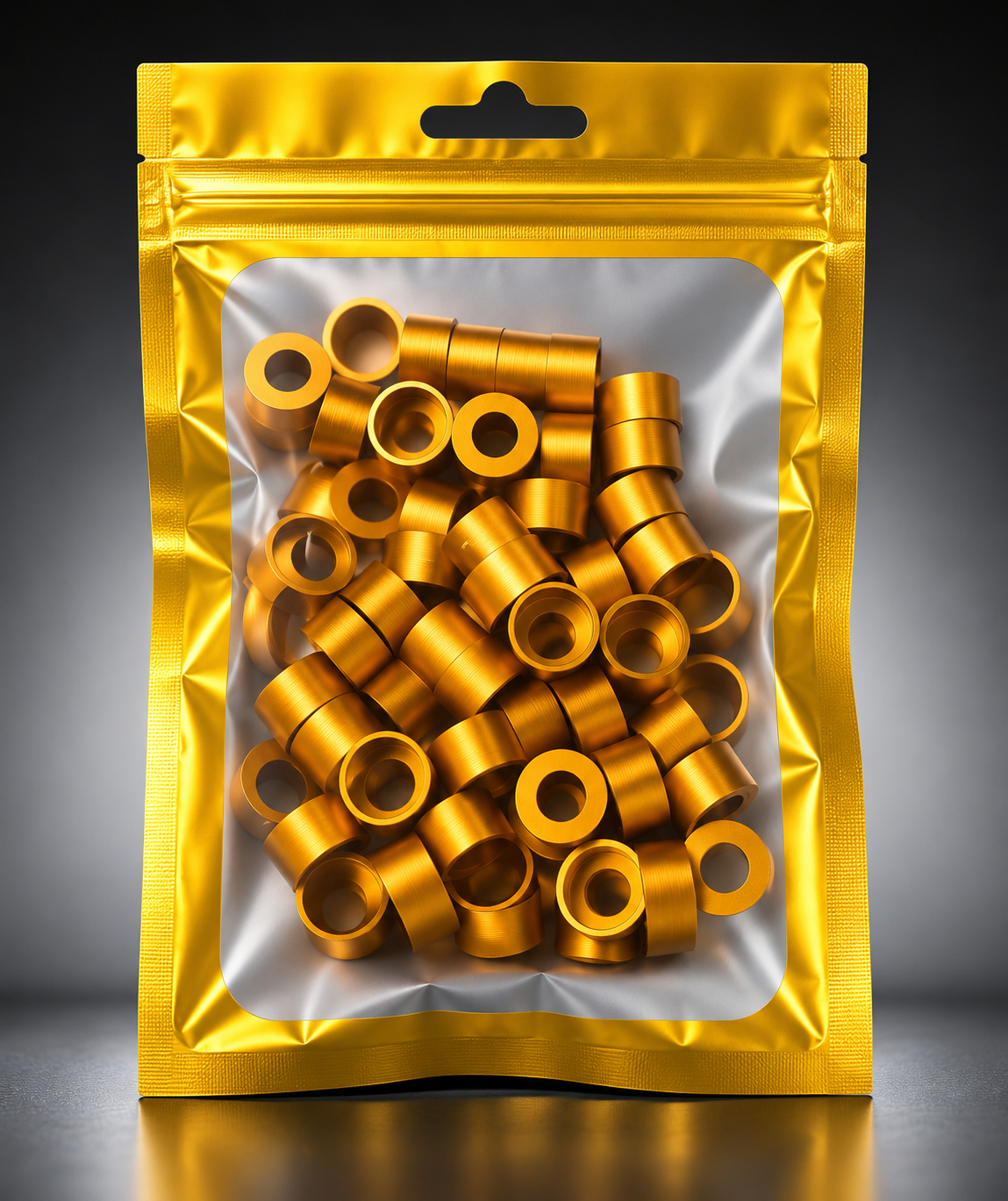 PowerPlus Engine Washer Set (Anodized Aluminum - Gold) – Washers Only
